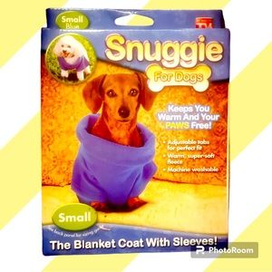 Dog Snuggie size small new, still in the box, never used
